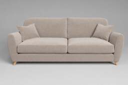 Cloud Nine - 4.5 Seater Sofa, Basket Weave / Sand