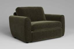 Tranquil - Loveseat, Plush Chenille / Woodland Green - thumbnail 3