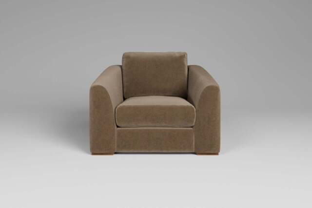Muse - Chair, Luxe Woven Velvet / Mocha - image 1