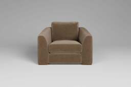 Muse - Chair, Luxe Woven Velvet / Mocha - thumbnail 1