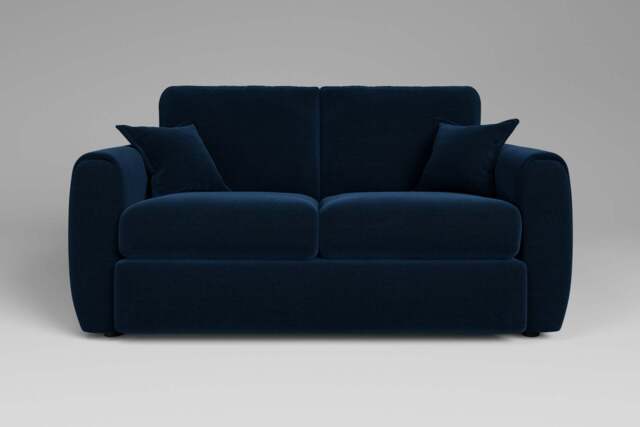 Tranquil - 2 Seater Sofa, Soft Touch Velvet / Royal Blue - image 1