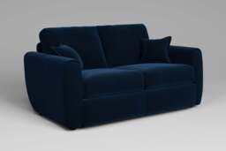 Tranquil - 2 Seater Sofa, Soft Touch Velvet / Royal Blue - thumbnail 3