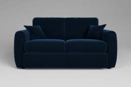 Tranquil - 2 Seater Sofa, Soft Touch Velvet / Royal Blue - thumbnail 1