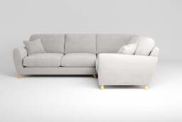 Cloud Nine - Small Corner Sofa, Brushed Wool Feel / Whisper