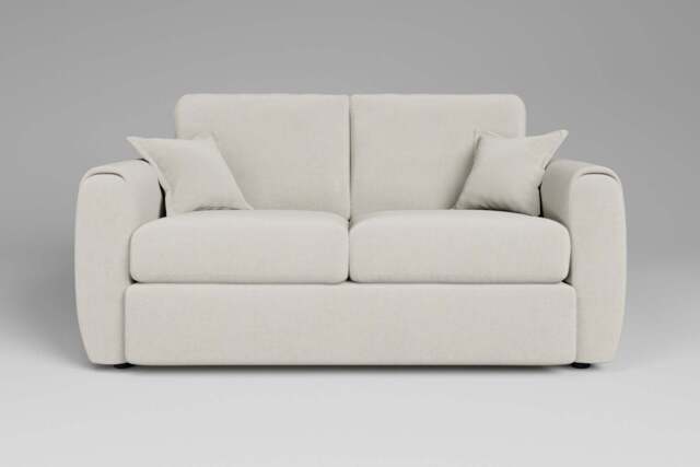 Tranquil - 2 Seater Sofa, Luxe Woven Velvet / Snow - image 1