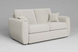 Tranquil - 2 Seater Sofa, Luxe Woven Velvet / Snow - thumbnail 3