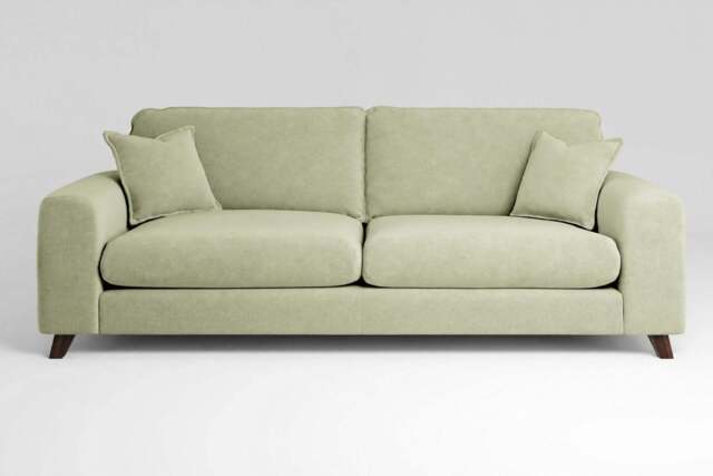 Serenity - 4.5 Seater Sofa, Brushed Wool Feel / Sage - image 1