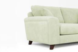 Serenity - 4.5 Seater Sofa, Brushed Wool Feel / Sage - thumbnail 2