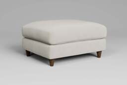 7th Heaven Midi - Footstool (Large), Luxe Woven Velvet / Snow - thumbnail 3