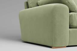 7th Heaven Maxi - 4.5 Seater Sofa, Brushed Wool Feel / Sage - thumbnail 3