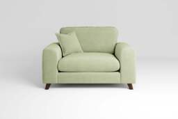 Serenity - Loveseat, Brushed Wool Feel / Sage