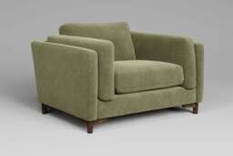 Fusion - Large Chair, Cotton Blend / Jade - thumbnail 3
