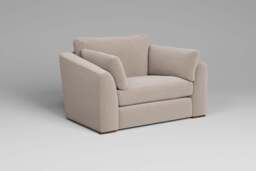 Muse - Loveseat, Basket Weave / Sand - thumbnail 2