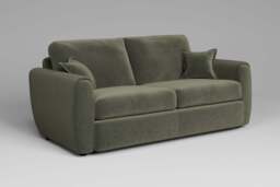Tranquil - 3 Seater Sofa, Luxe Woven Velvet / Pine - thumbnail 2