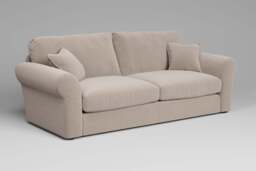 Mellow - 4.5 Seater Sofa, Basket Weave / Sand - thumbnail 2