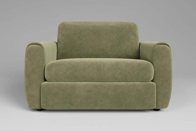 Tranquil - Loveseat, Cotton Blend / Jade - image 1