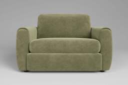 Tranquil - Loveseat, Cotton Blend / Jade