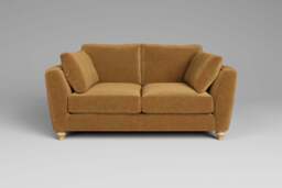 Daydream - 2 Seater Sofa, Luxe Woven Velvet / Old Gold
