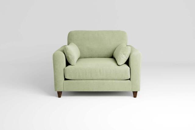 7th Heaven Midi - Loveseat, Brushed Wool Feel / Sage - image 1