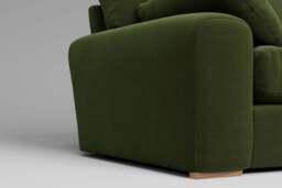 7th Heaven Maxi - 2 Seater Sofa, Soft Touch Velvet / Avocado - thumbnail 4