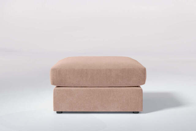 7th Heaven Midi - Large Storage Stool, Cotton Blend / Chai - image 1