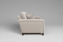 Serenity - Loveseat, Plush Chenille / Chalk - thumbnail 3