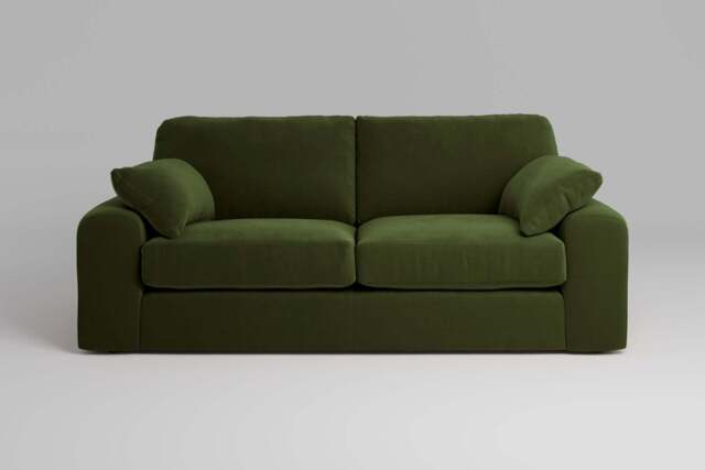 7th Heaven Maxi - 3 Seater Sofa, Soft Touch Velvet / Avocado - image 1