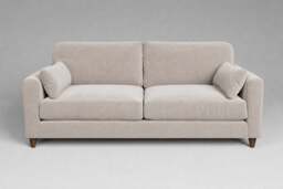 7th Heaven Midi - 4.5 Seater Sofa, Plush Chenille / Chalk - thumbnail 1