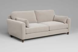 7th Heaven Midi - 4.5 Seater Sofa, Plush Chenille / Chalk - thumbnail 2