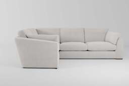 Muse - Small Corner Sofa, Brushed Wool Feel / Whisper