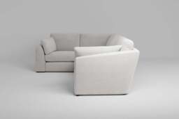 Muse - Small Corner Sofa, Brushed Wool Feel / Whisper - thumbnail 2