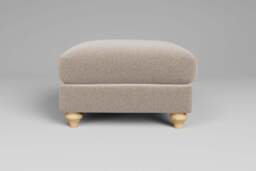 Serenity - Footstool (Medium), Basket weave / Sand - thumbnail 1