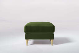 hush - footstool, Soft Touch Velvet / Avocado - thumbnail 2