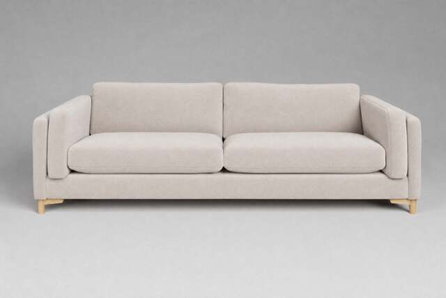 Fusion - 4.5 Seater Sofa, Basket weave / Shell - image 1