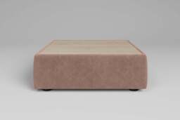 Utopia - Coffee Table - Rearrangeable Modular Sofa, Oak / Cotton Blend / Chai - thumbnail 1