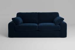 7th Heaven Maxi - 3 Seater Sofa, Soft Touch Velvet / Royal Blue