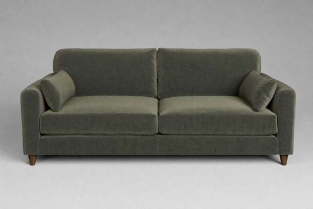 7th Heaven Midi - 4.5 Seater Sofa, Luxe Woven Velvet / Pine - image 1