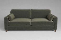 7th Heaven Midi - 4.5 Seater Sofa, Luxe Woven Velvet / Pine - thumbnail 1