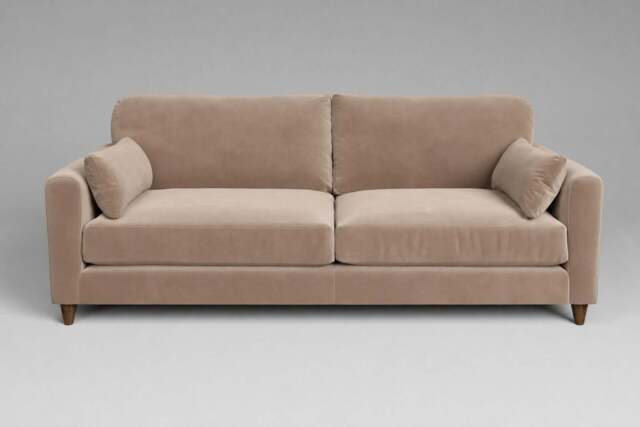 7th Heaven Midi - 4.5 Seater Sofa, Soft Touch Velvet / Soft Mink - image 1