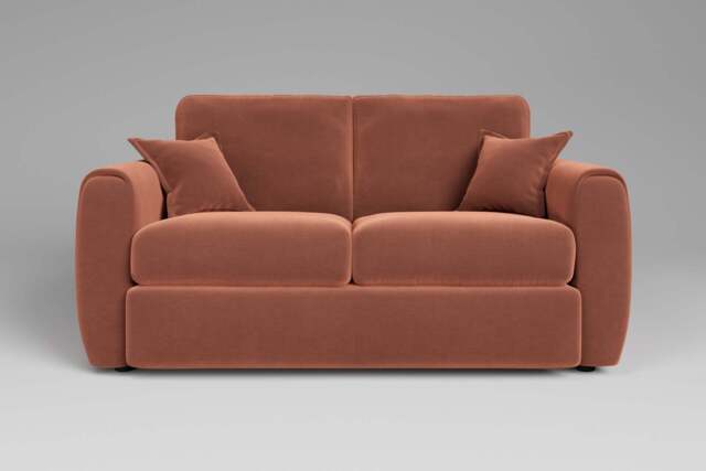 Tranquil - 2 Seater Sofa, Soft Touch Velvet / Cinnamon - image 1