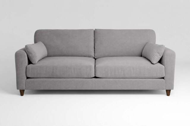 7th Heaven Midi - 4.5 Seater Sofa, Brushed Wool Feel / Pewter - image 1