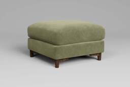 Fusion - Footstool (Medium), Cotton Blend / Jade - thumbnail 3