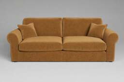 Mellow - 4.5 Seater Sofa, Luxe Woven Velvet / Old Gold