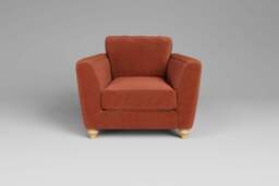 Daydream - Chair, Luxe Woven Velvet / Paprika