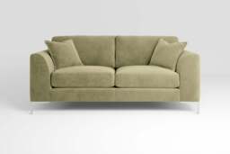 melody - 3 Seater Sofa, Cotton Blend / Jade