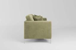 melody - 3 Seater Sofa, Cotton Blend / Jade - thumbnail 2