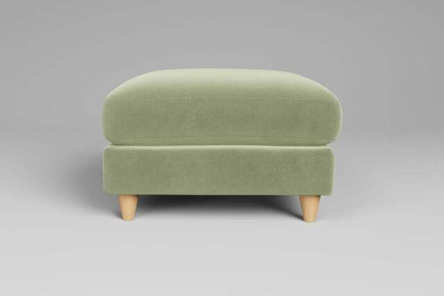 Cloud Nine - Footstool (Medium), Brushed Wool Feel / Sage - image 1
