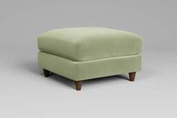 Cloud Nine - Footstool (Medium), Brushed Wool Feel / Sage - thumbnail 3