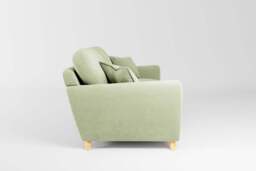 Cloud Nine - 4.5 Seater Sofa, Brushed Wool Feel / Sage - thumbnail 3