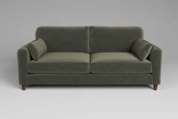 7th Heaven Midi - 4 Seater Sofa, Luxe Woven Velvet / Pine - thumbnail 1